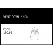 Marley Solvent Joint Vent Cowl 65DN - 150.65